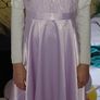 Formal or Confirmation dress, cardigan and shoes Image 2