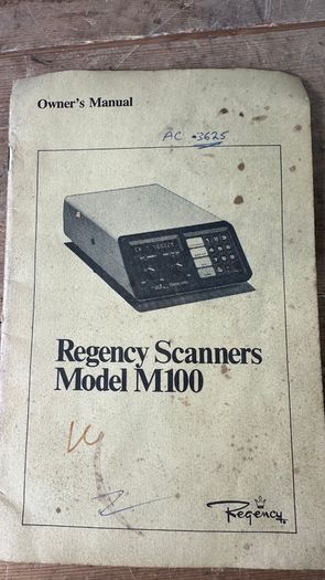 Regency Touch M100 Radio Scanner