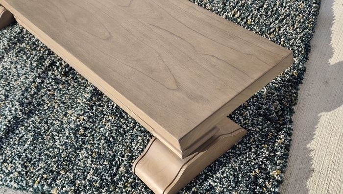 Dining Bench 200cm Vintage Ash Monastery