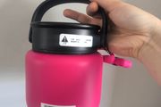 Insulated Stainless Steel Thermal Food Jar / Soup Flask with Folding Spoon (800ml)