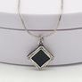 925 vintage Sterling silver Onyx set Image 4