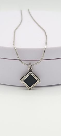925 vintage Sterling silver Onyx set