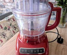KitchenAid 3.1L Food Processor (Empire Red) with Accessory Storage Case