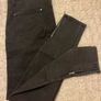 Zara Black Biker Jeans Image 4