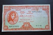 1966 Lady Lavery 10 Shillings#2