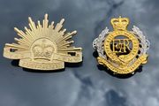 Australian military cap badges