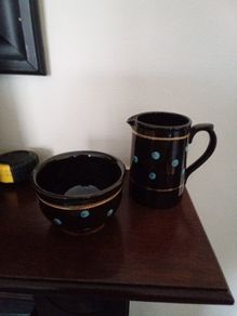 vintage jug & bowl