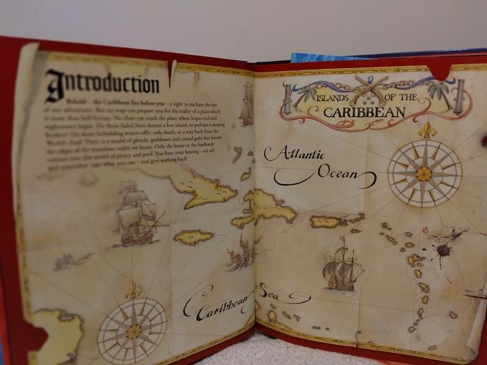 Pirates of the Caribbean, The Complete Visual Guide Hardcover Book & posters set