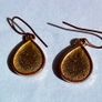 Vintage Abalone Earrings Image 3