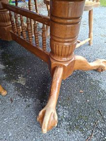 Pine Table With 7 Chairs, have to go, No Room