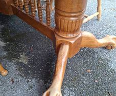 Pine Table With 7 Chairs, have to go, No Room