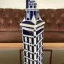 Vintage Galician Abstract Art Sargadelos Tower of Hercules Bottle Image 4