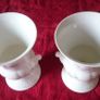 Pair Of Aynsley Little Sweetheart Pattern Two Handled Bone China Gold Gilt Vases Made In England Image 4