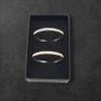 Vintage 925 Sterling Silver Italian Signed Hooped Earrings Image 10