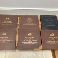 LPs Hardback classical 78's