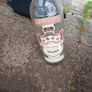 vintage vodka bottle Image 6