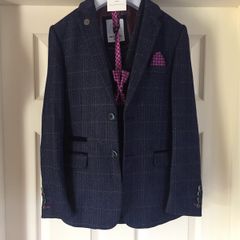 Child's 3 piece suit with dickie bow.