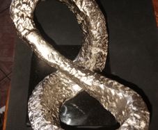 Abstract Sculpture Metallic