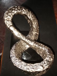 Abstract Sculpture Metallic