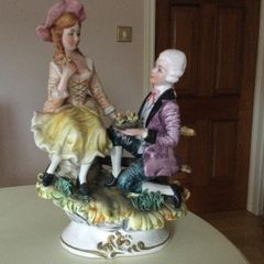 Large Collectible Capodimonte Figurine. ( Reduced )