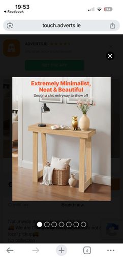Hall table