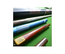 Pro 57 Inch Handmade Spliced 3/4 Ash Snooker / Pool Cue Set with Case + Extensions - FREE DELIVERY