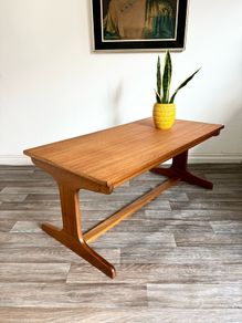 Vintage Retro Mid Century Teak Coffee Table