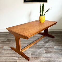 Vintage Retro Mid Century Teak Coffee Table