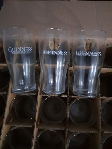 Guinness glasses