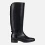 Original GEOX women's equestrian-style black leather boots Felicity size 7 UK EU 41 NEW Image 8