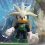 Sonic x DC Silver Green Lantern 6cm Jakks Pacific Figure NEW IN BOX Image 3