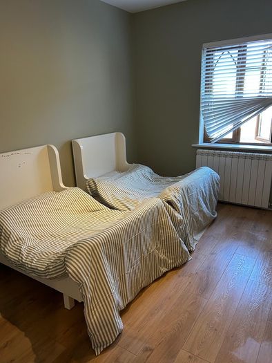 IKEA BUSUNGE Childrens Extendable Bed - White