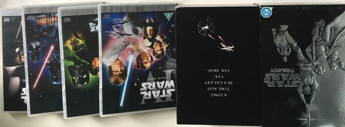 Star Wars Trilogy (IV - V - VI) (Silver Boxset) Harrison Ford, Mark Hamill & Carrie Fisher [3xMovie 4DVD]
