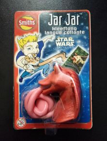 Star Wars Jar Jar with sticky tongue