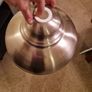 Retro Chrome Metal Ceiling Shades Image 2