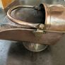Rare Victorian copper helmet coal scuttle Image 4