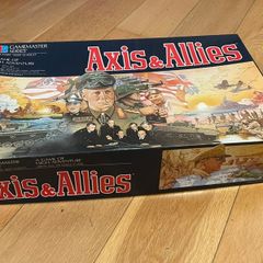 Axis and Allies board game - vintage MB Gamemaster Series complete