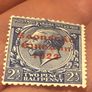 Irish overprinted British stamp 1922 Image 9