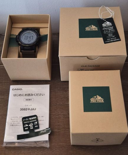 Casio PRO TREK PRW-35LD-5 climber series