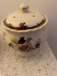 Mason's Ironstone Mandalay Pot Purri Jar