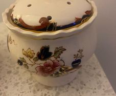 Mason's Ironstone Mandalay Pot Purri Jar