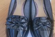 Head Over Heels by Dune Fringe Loafer Shoes Size UK 4 EU 37