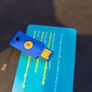 Yubico security key blue 2fa key nfc fido u2f fido2 Image 3