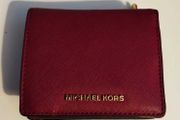 Michael Kors Wallet Purse Dark Red