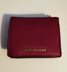 Michael Kors Wallet Purse Dark Red
