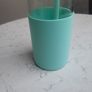 TRONCO Glass Tumbler with Bamboo lid Silicone Sleeve and Straw Image 4
