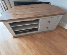 Corner TV unit