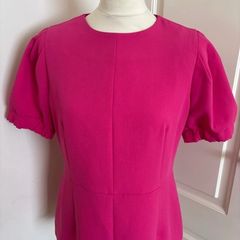 Lennon Courtney size 14 lined pink top