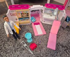 Barbie Careers Care Clinic Playset with doll