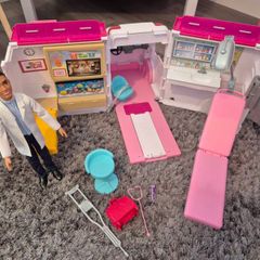 Barbie Careers Care Clinic Playset with doll